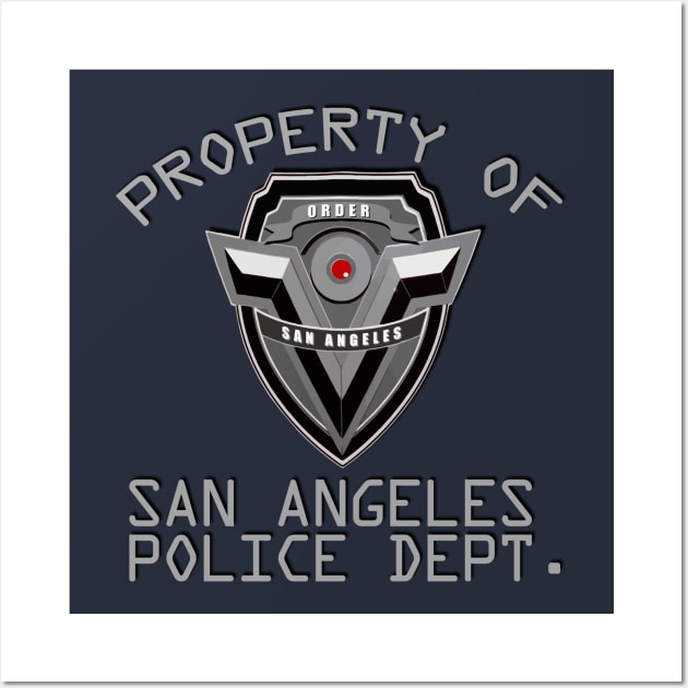 Property of SAPD Wall Art by PopCultureShirts